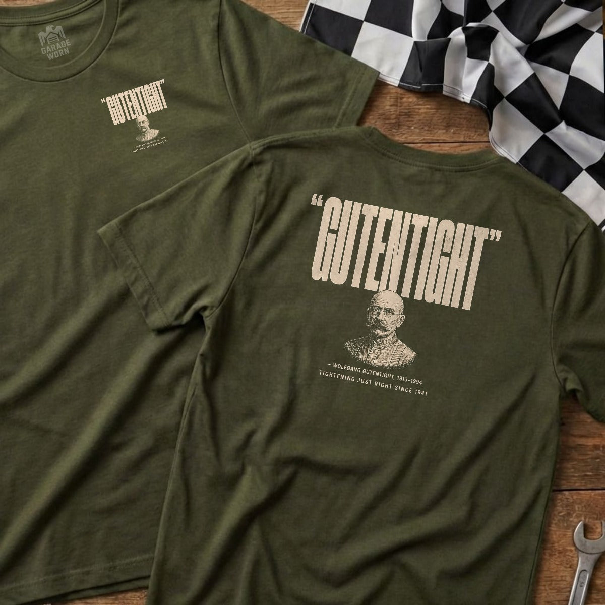Military Green | Left Chest + Back (refreshed)