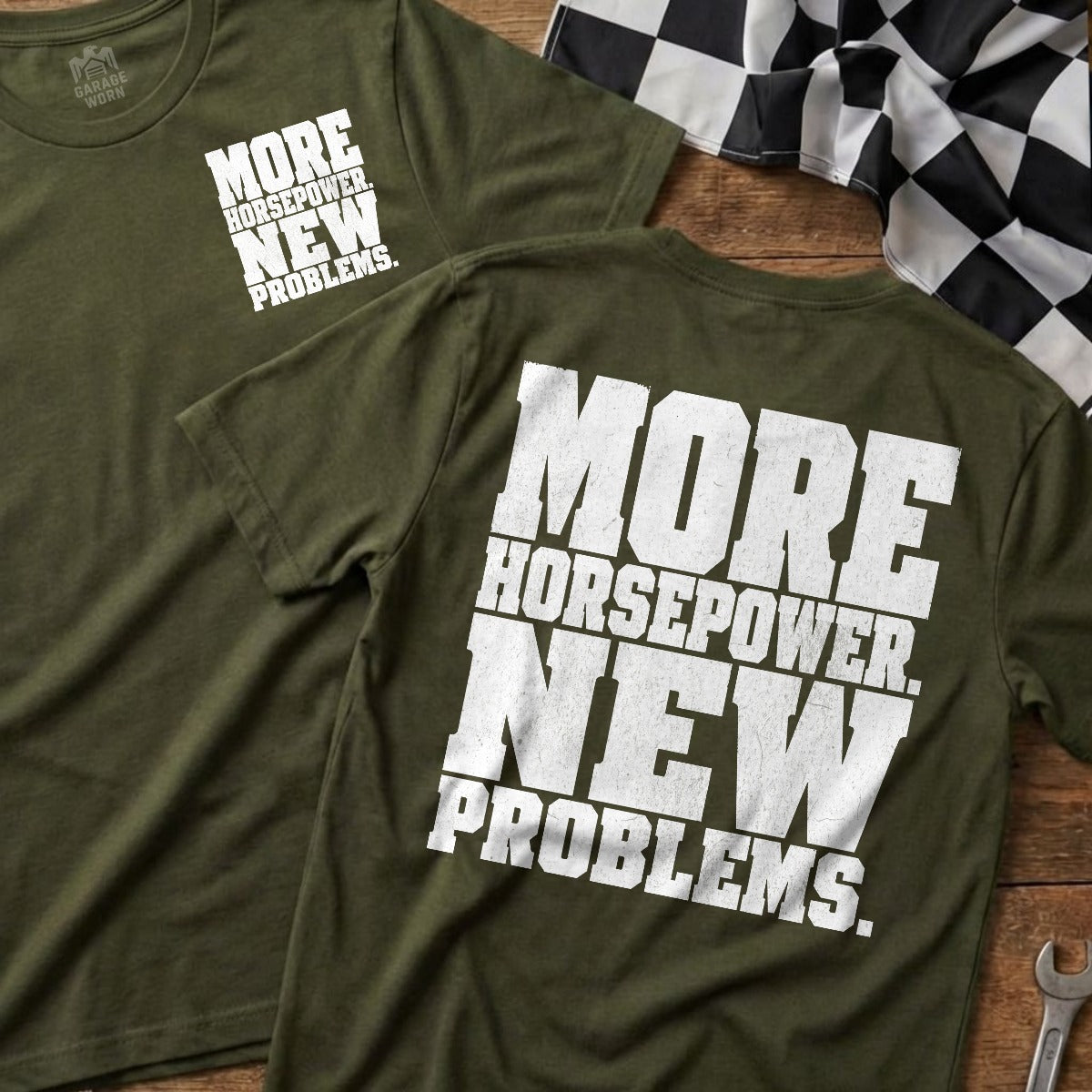 Military Green | Left Chest + Back (refreshed)