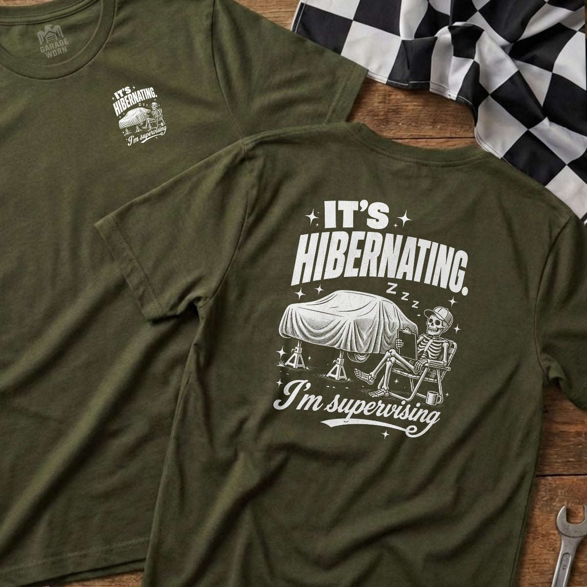 Military Green | Left Chest + Back (refreshed)