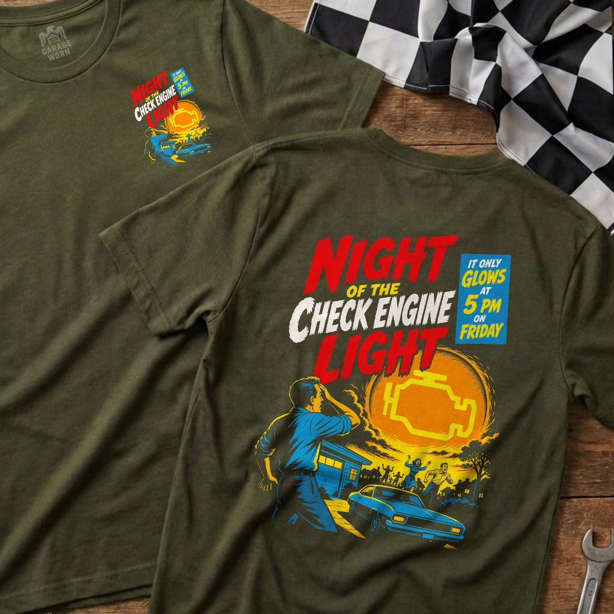 Military Green | Left Chest + Back (refreshed)