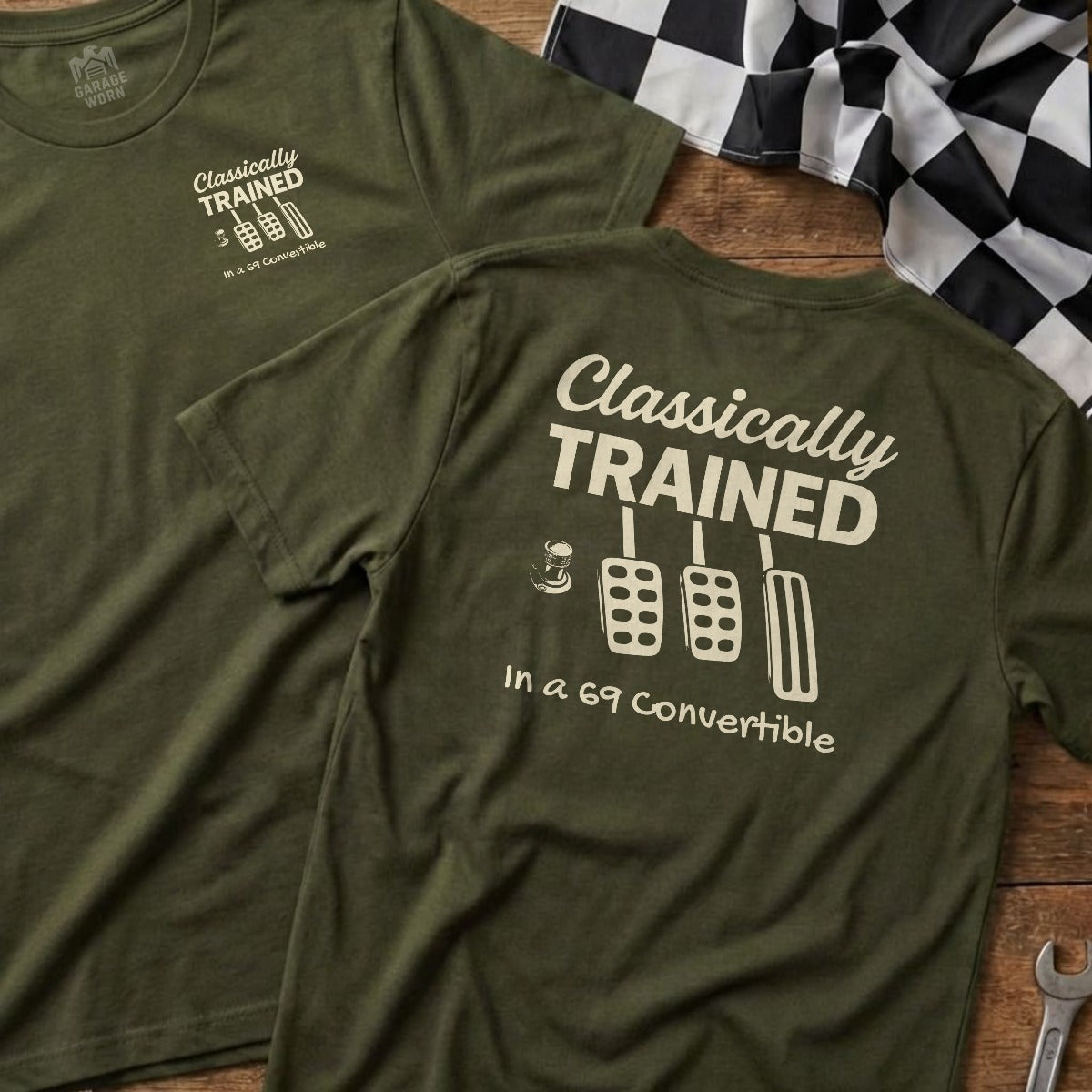 Military Green | Left Chest + Back (refreshed)
