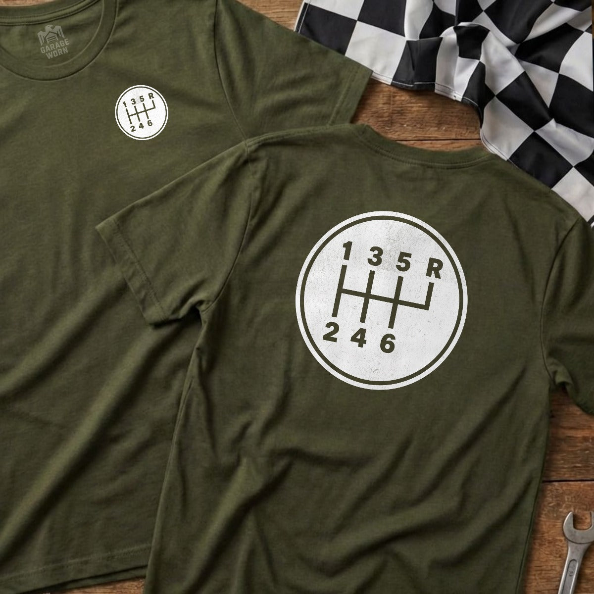 Military Green | Left Chest + Back (refreshed)