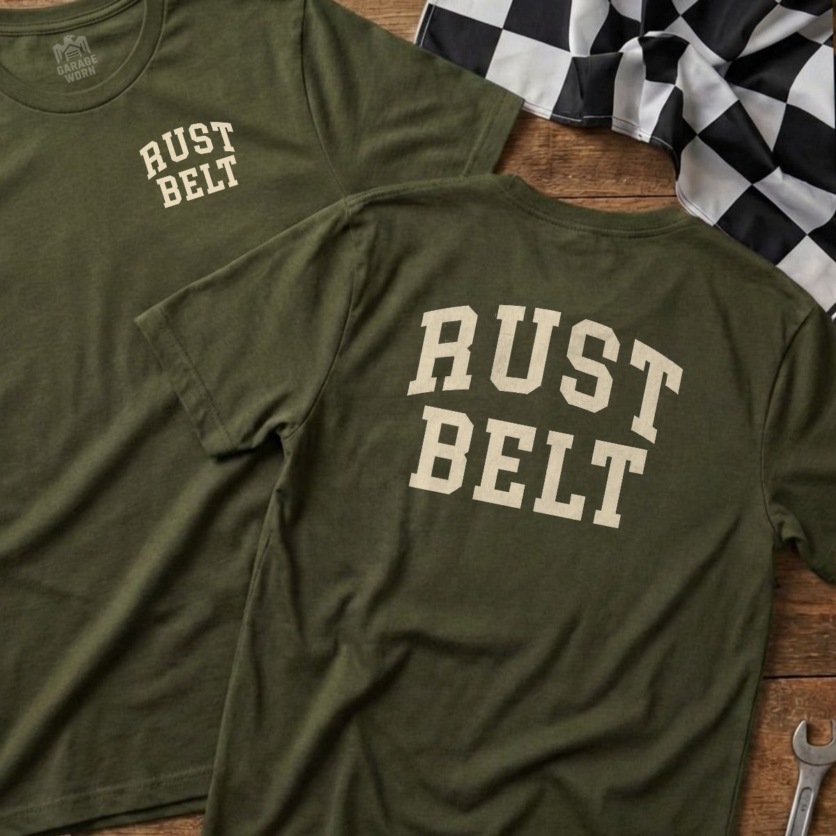 Military Green | Left Chest + Back (refreshed)