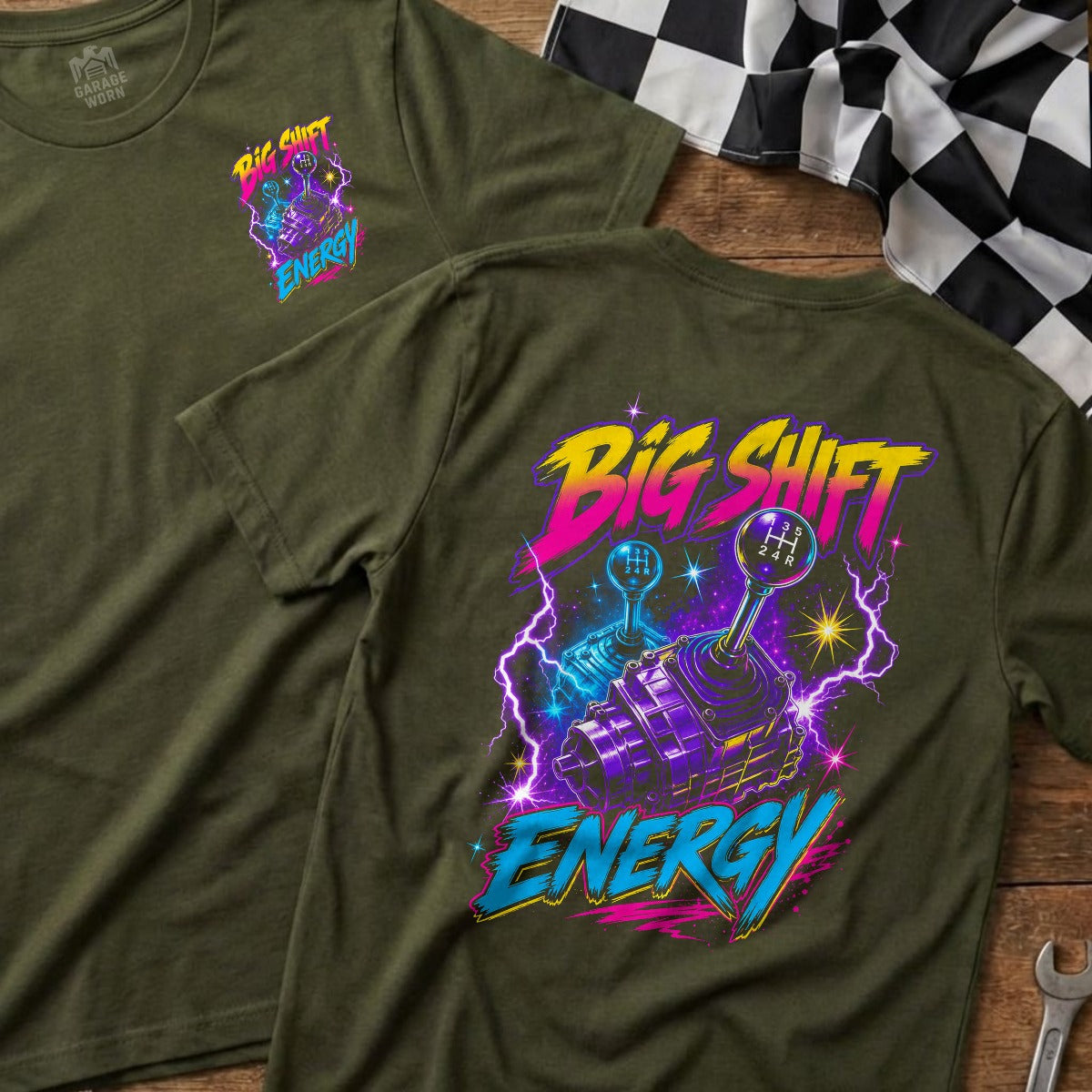 Military Green | Left Chest + Back (refreshed)