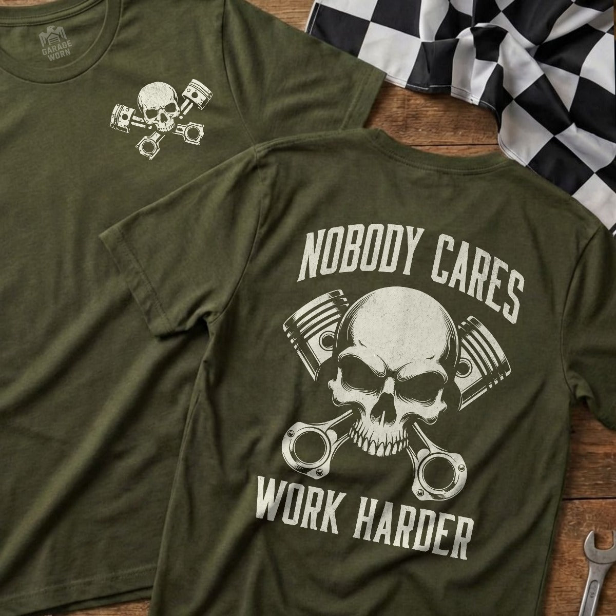 Military Green | Left Chest + Back (refreshed)