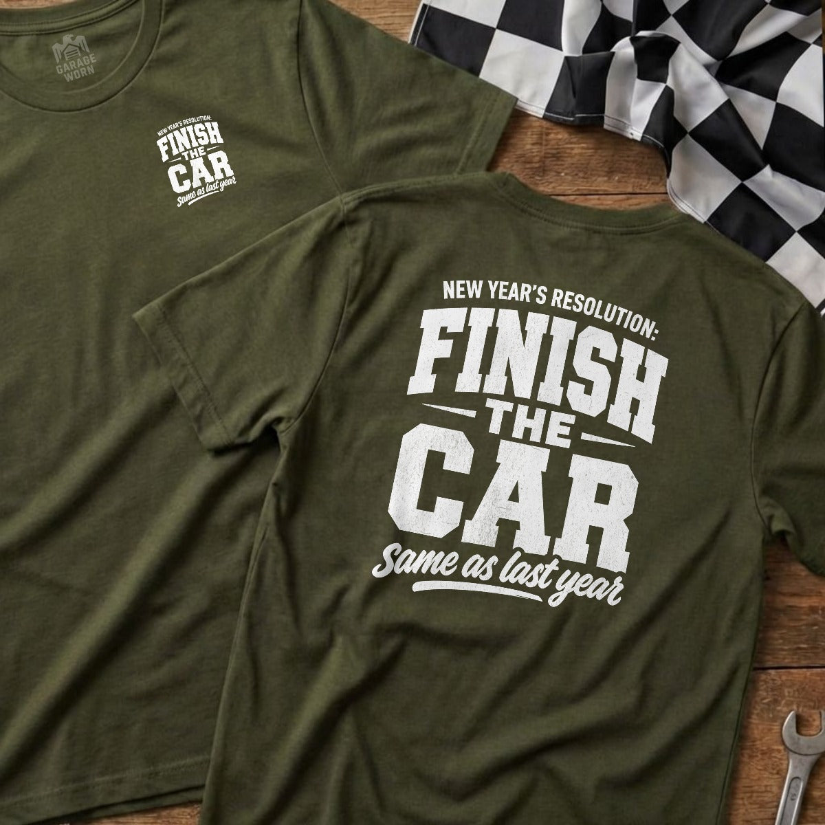 Military Green | Left Chest + Back (refreshed)