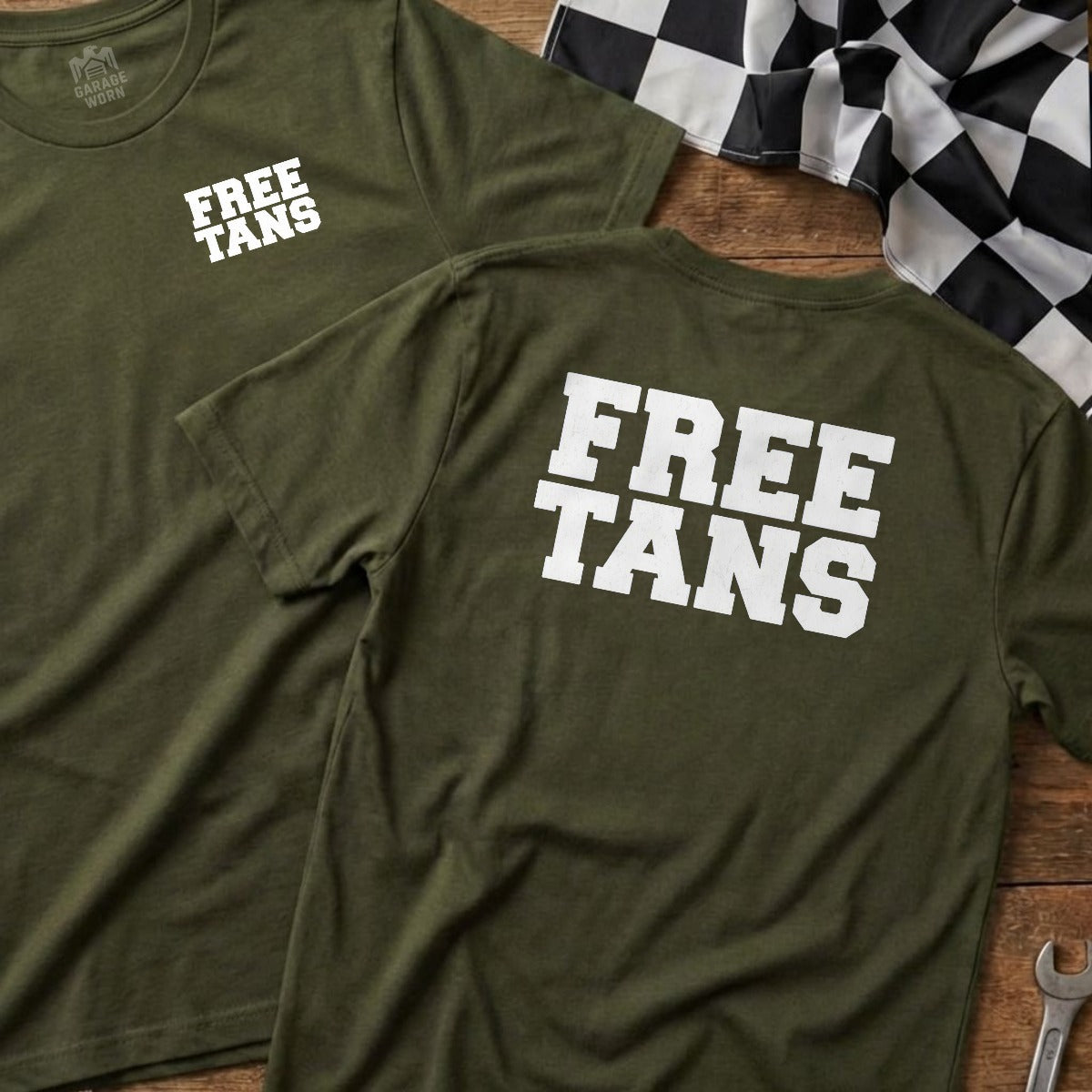 Military Green | Left Chest + Back (refreshed)