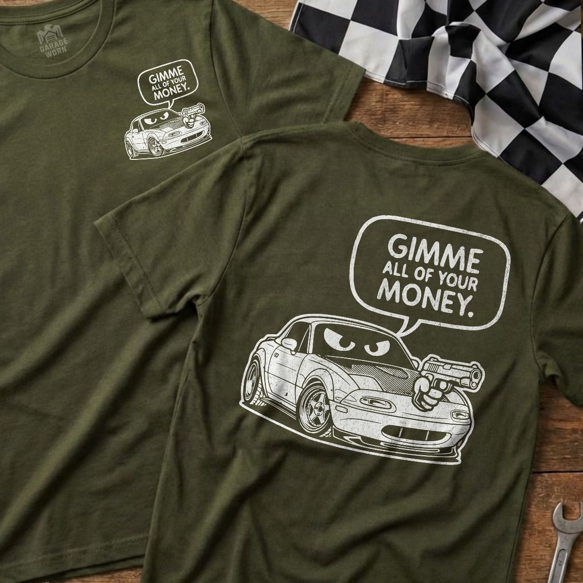 Military Green | Left Chest + Back (refreshed)