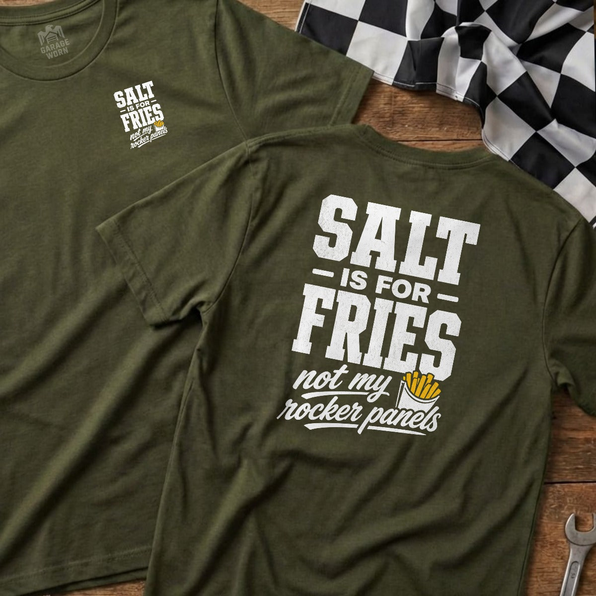 Military Green | Left Chest + Back (refreshed)