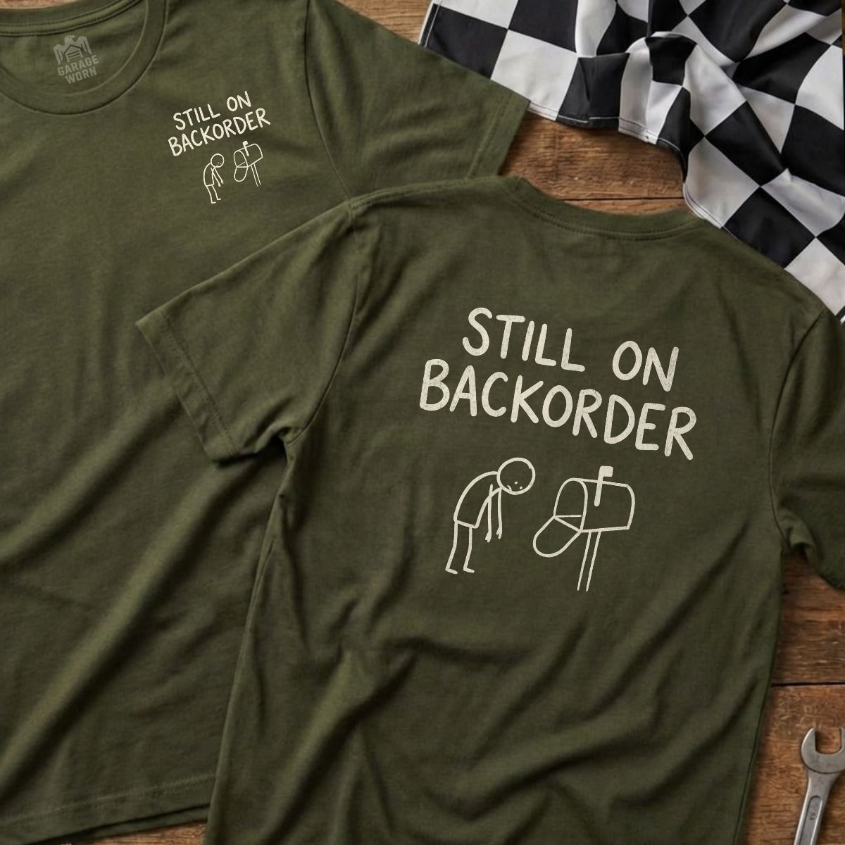 Military Green | Left Chest + Back (refreshed)