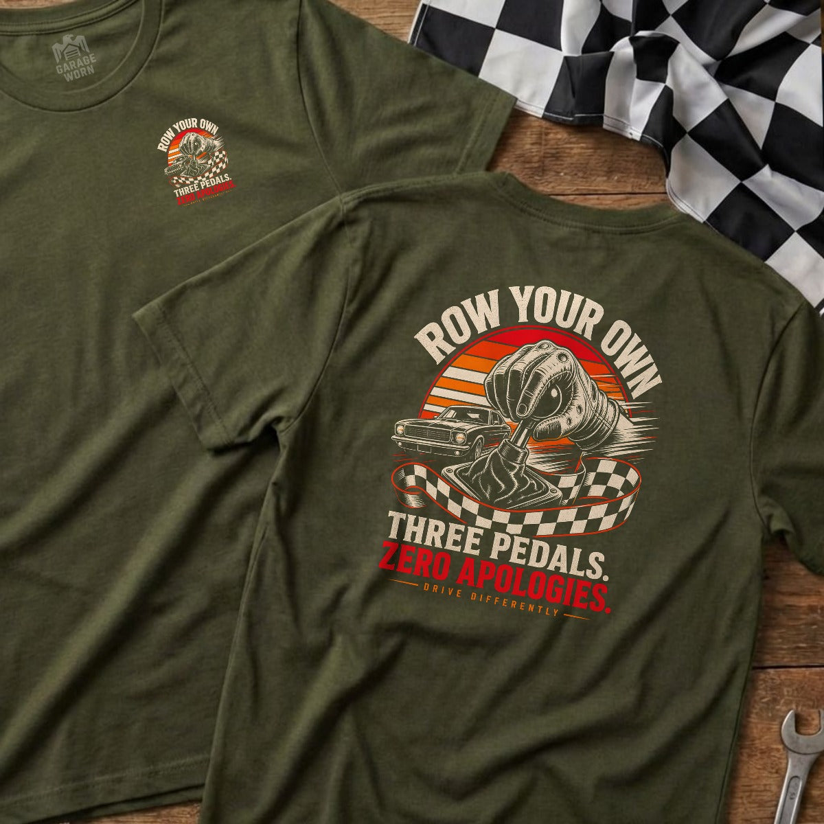 Military Green | Left Chest + Back (refreshed)