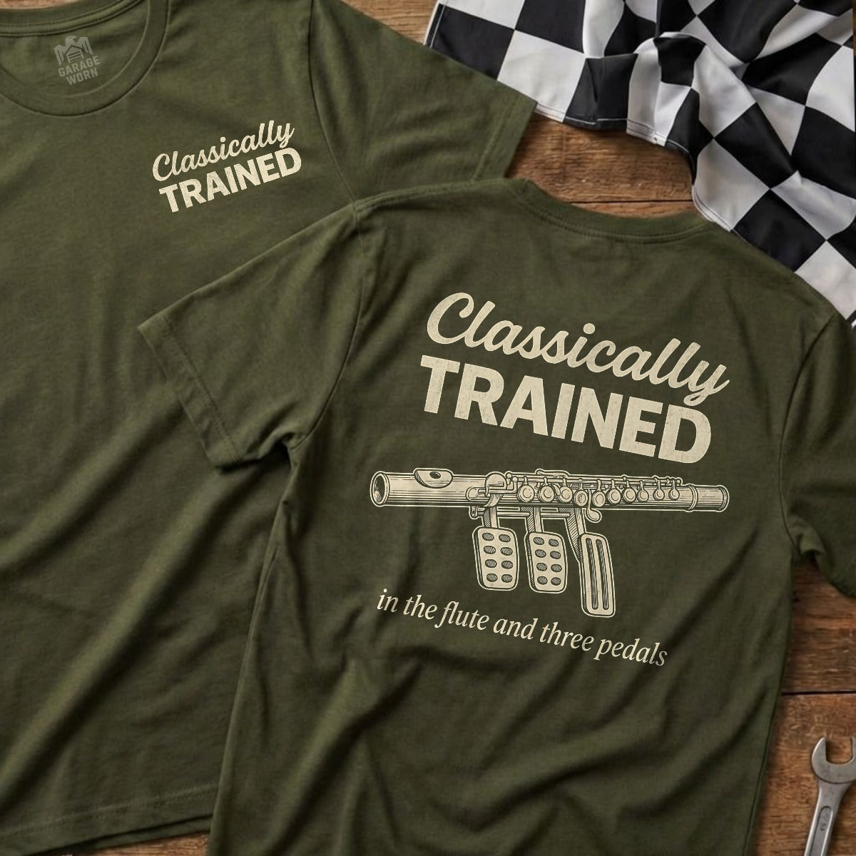 Military Green | Left Chest + Back (refreshed)