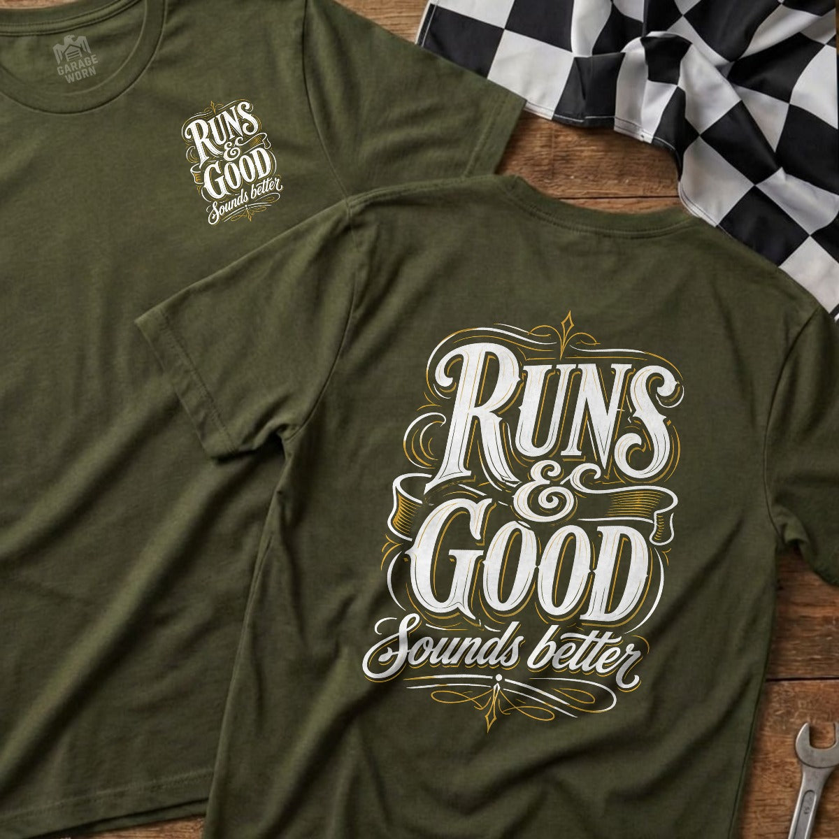 Military Green | Left Chest + Back (refreshed)