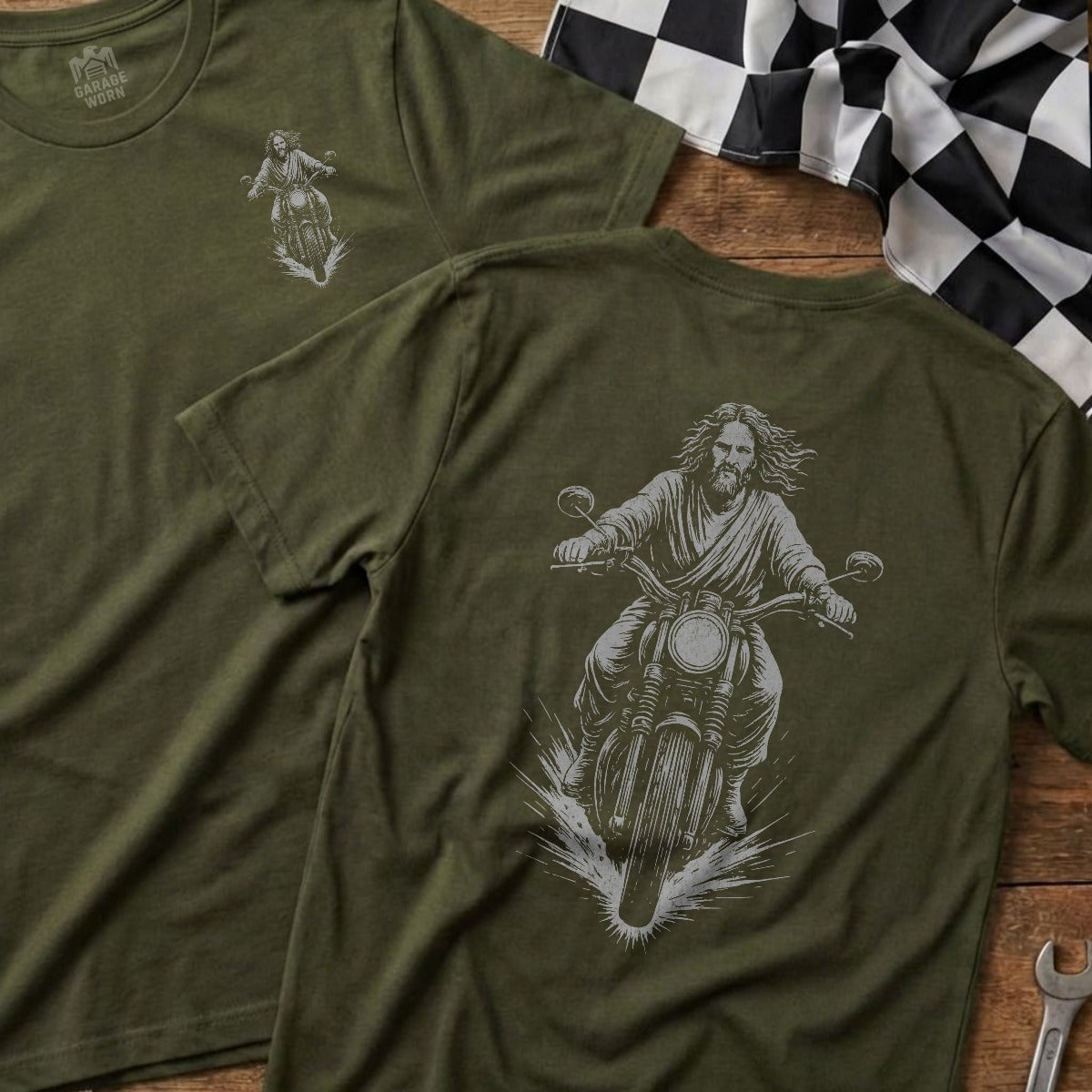 Military Green | Left Chest + Back (refreshed)