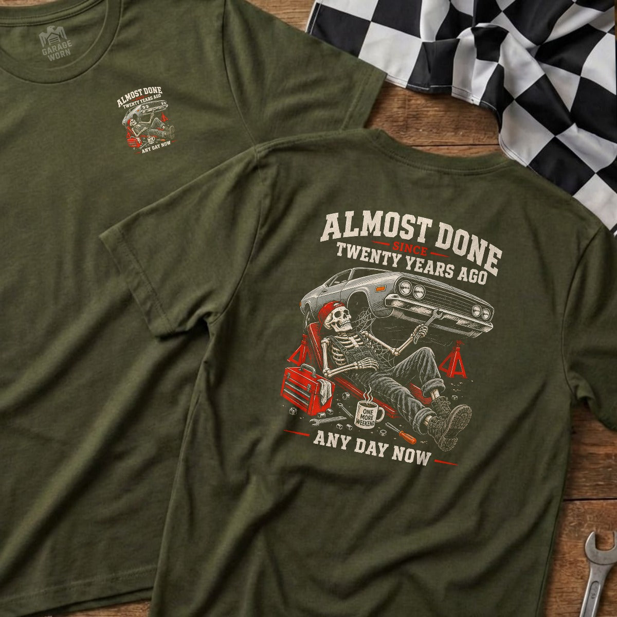 Military Green | Left Chest + Back (refreshed)