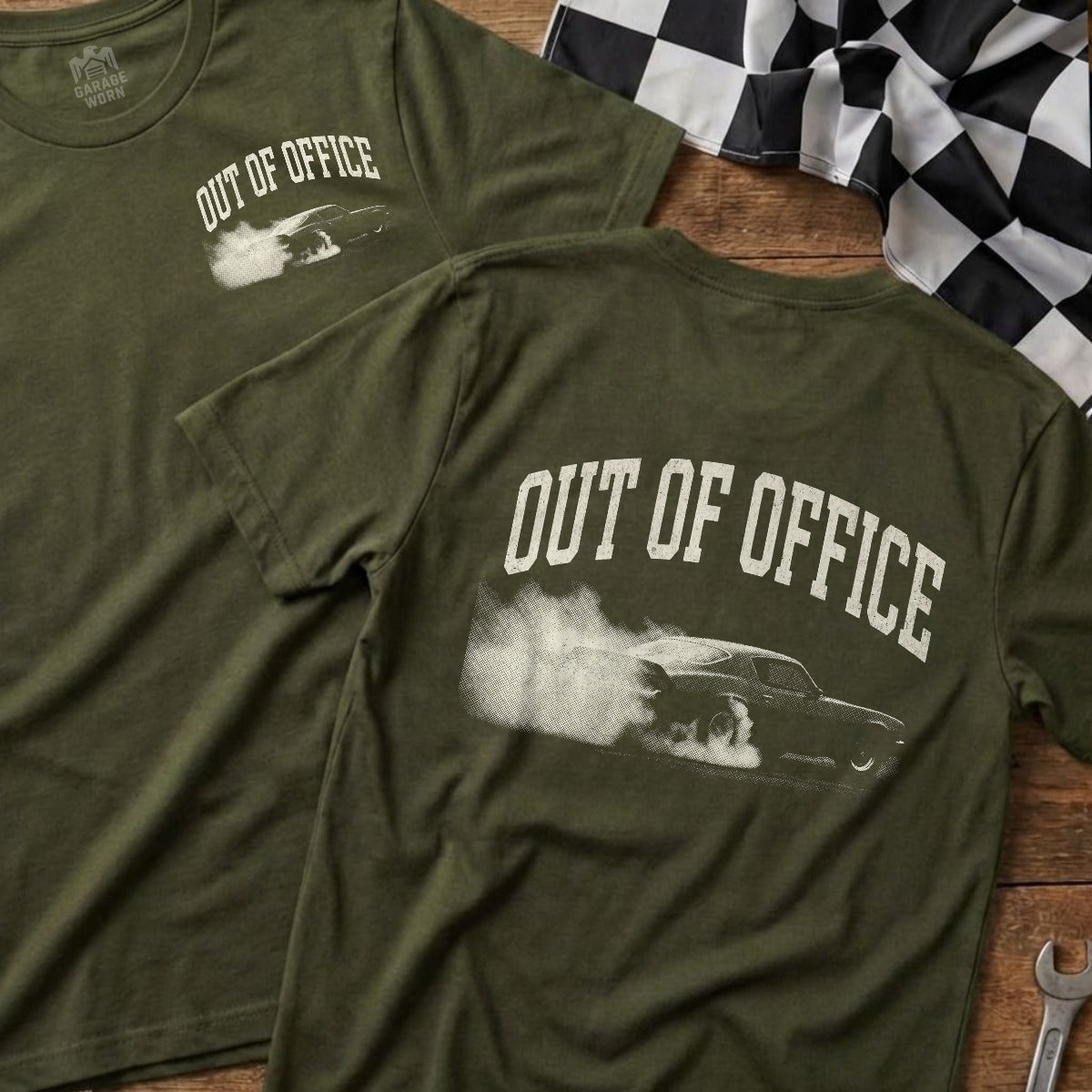 Military Green | Left Chest + Back (refreshed)