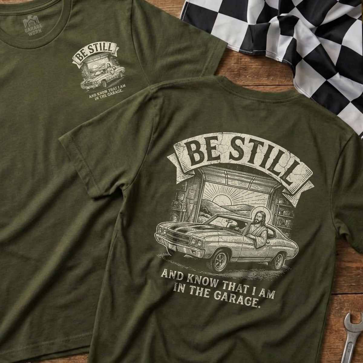 Military Green | Left Chest + Back (refreshed)