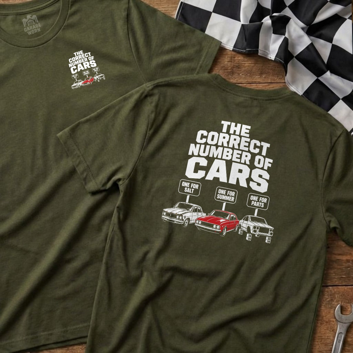 Military Green | Left Chest + Back (refreshed)
