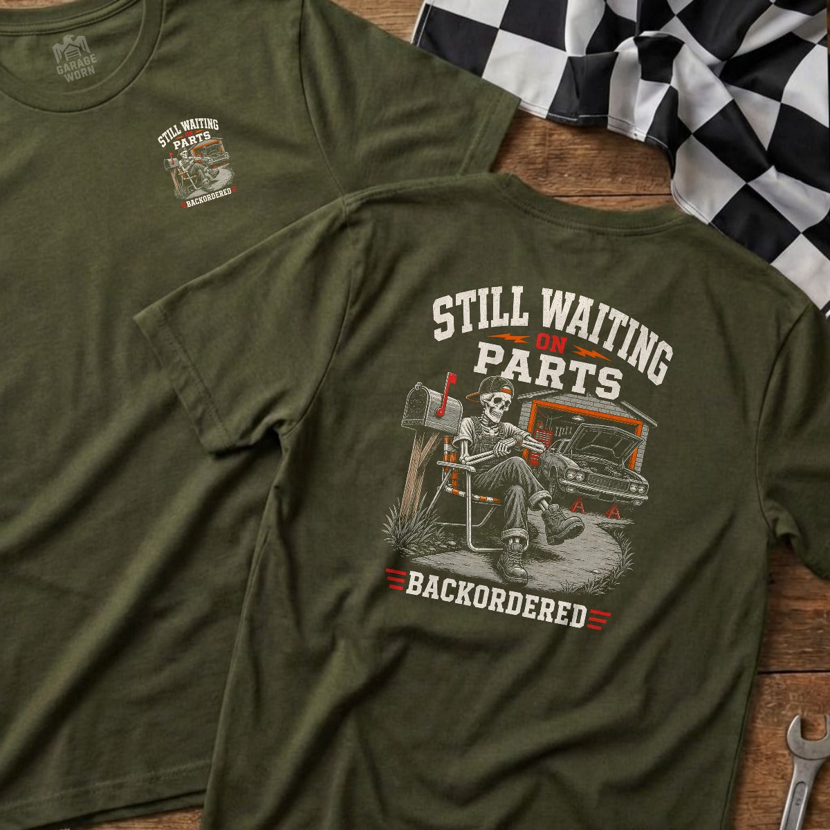 Military Green | Left Chest + Back (refreshed)