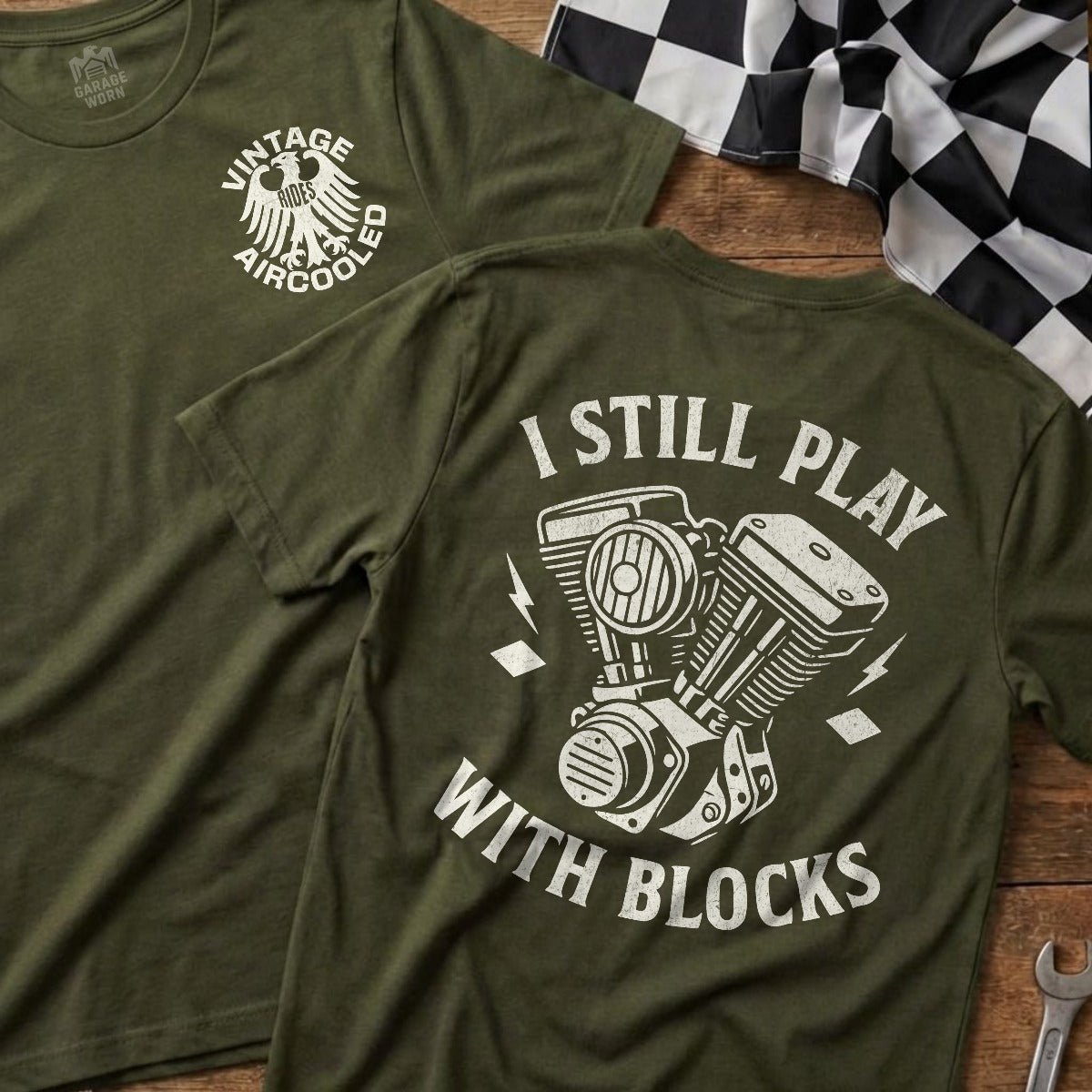 Military Green | Left Chest + Back (refreshed)