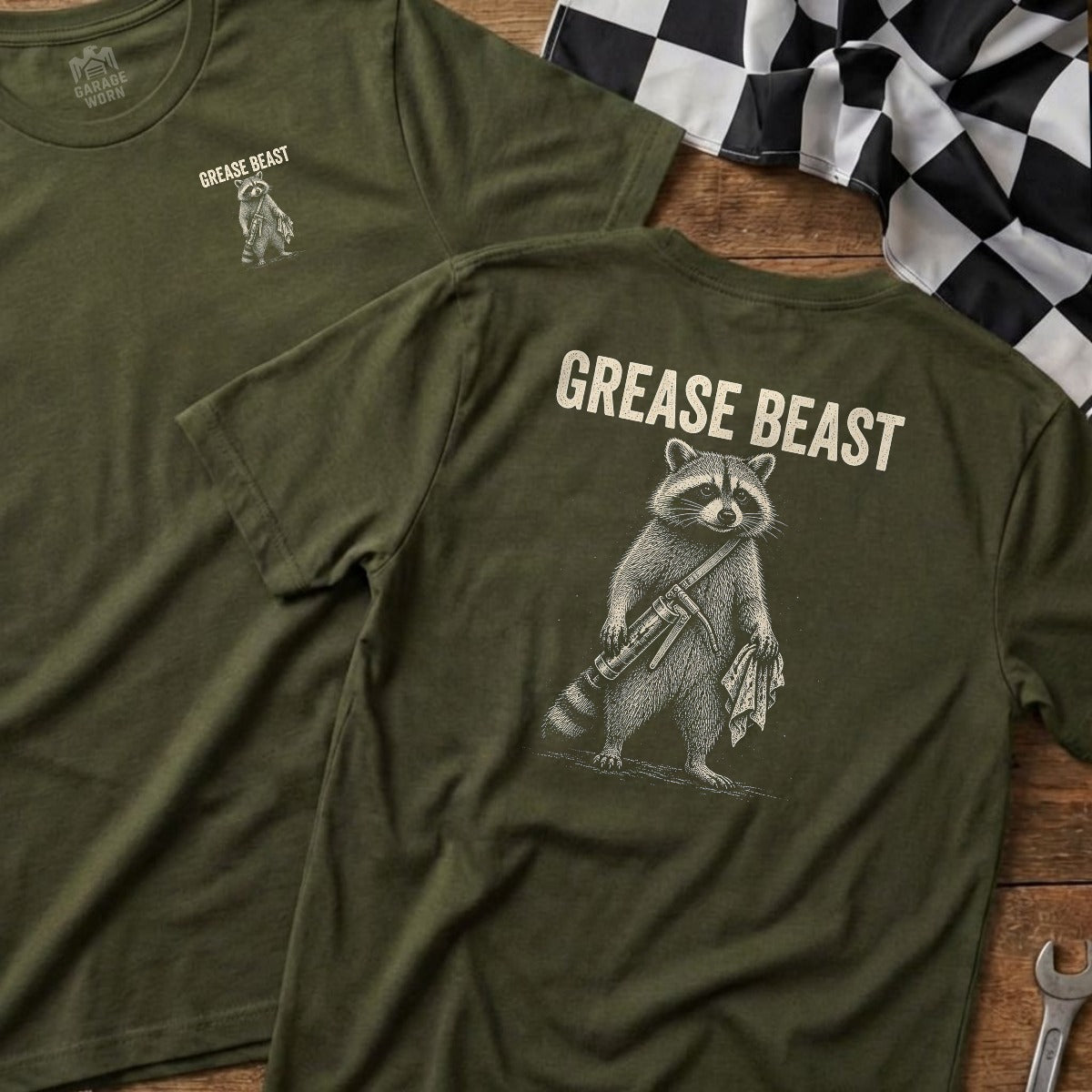 Military Green | Left Chest + Back (refreshed)