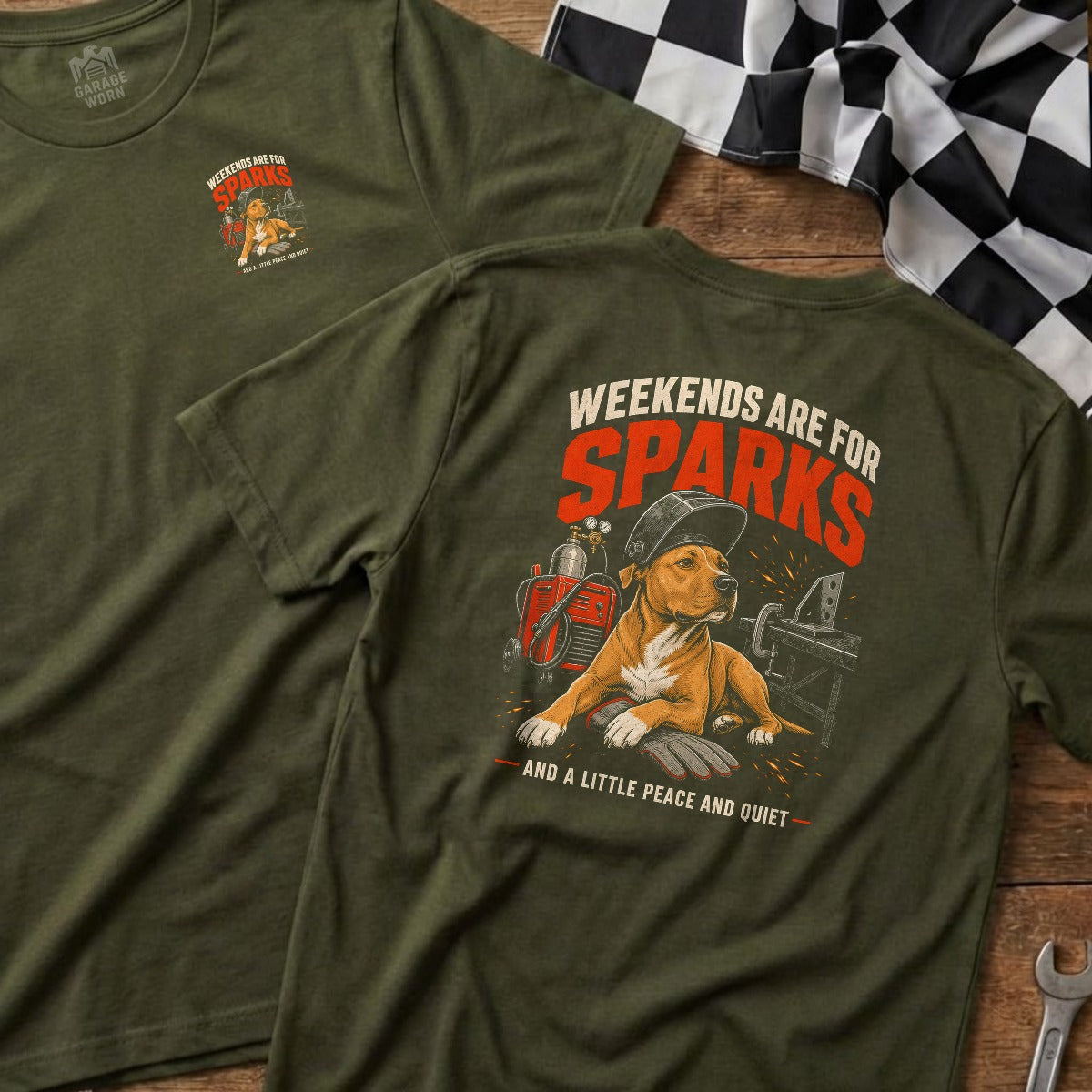 Military Green | Left Chest + Back (refreshed)