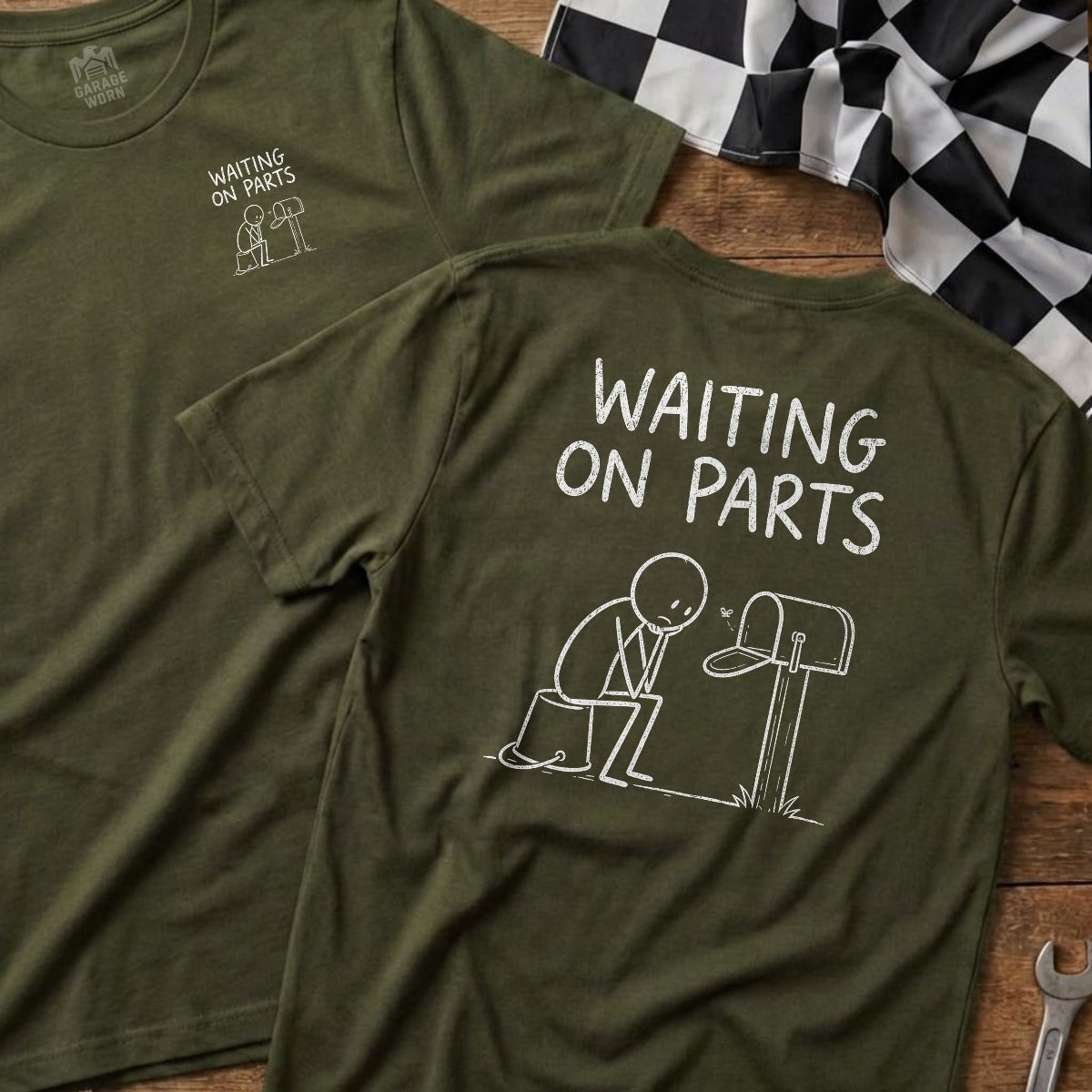 Military Green | Left Chest + Back (refreshed)