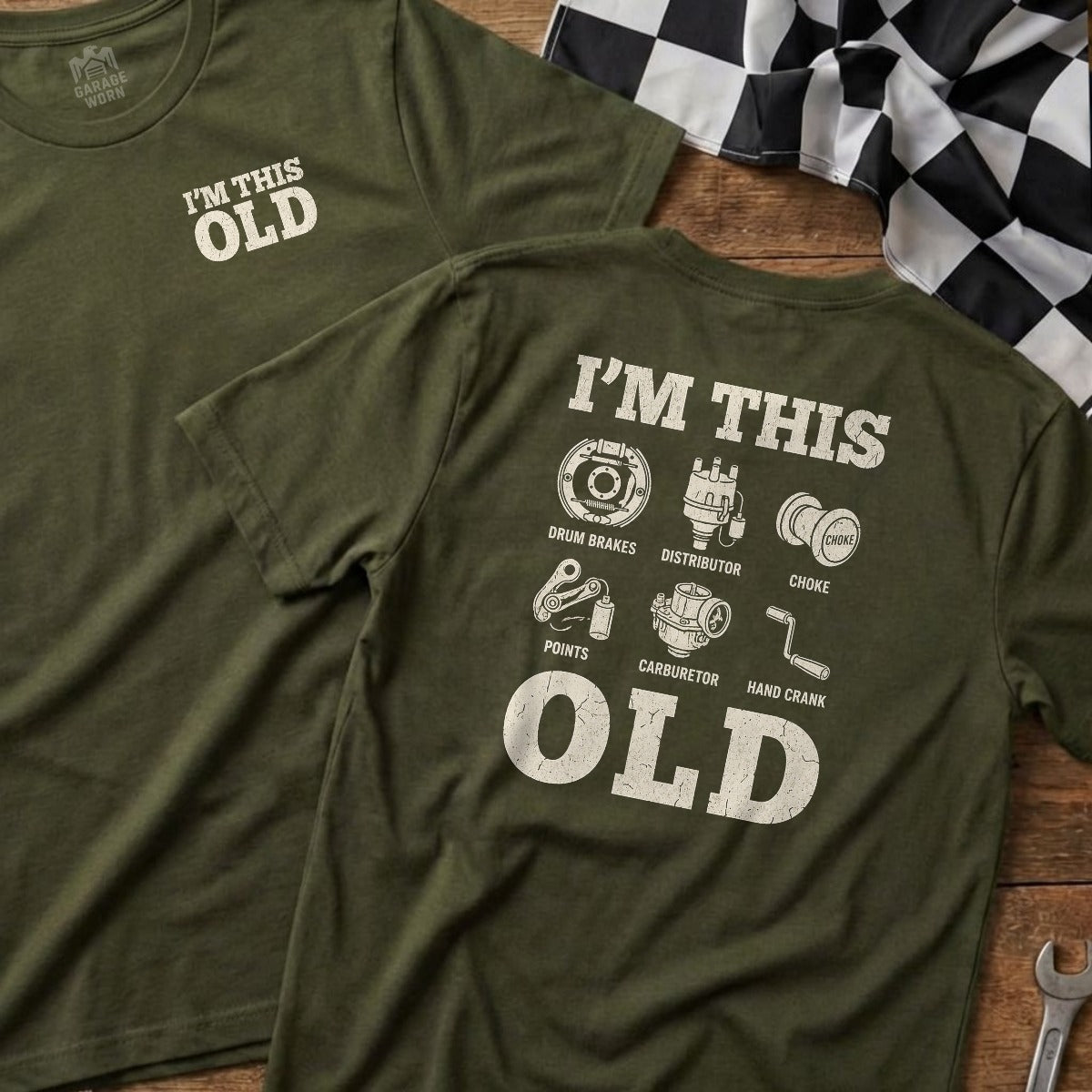 Military Green | Left Chest + Back (refreshed)