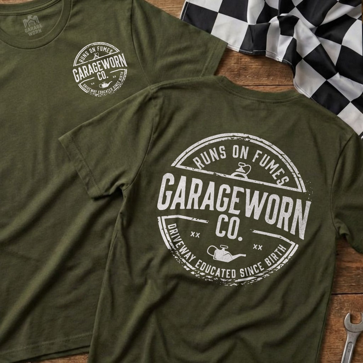 Military Green | Left Chest + Back (refreshed)