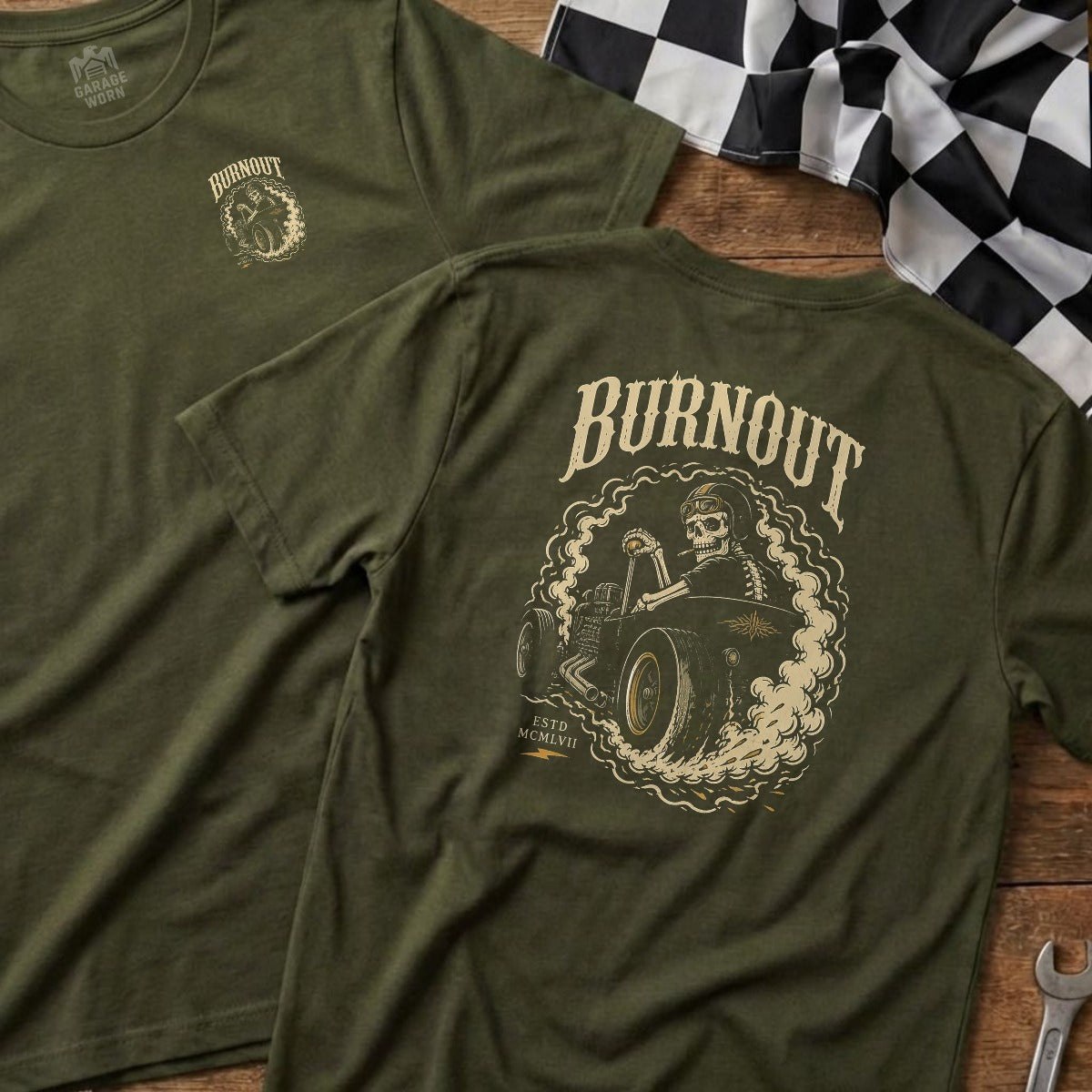 Military Green | Left Chest + Back (refreshed)