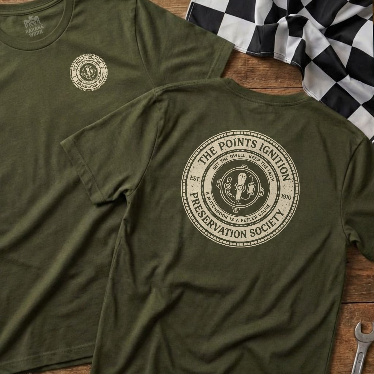 Military Green | Left Chest + Back (refreshed)