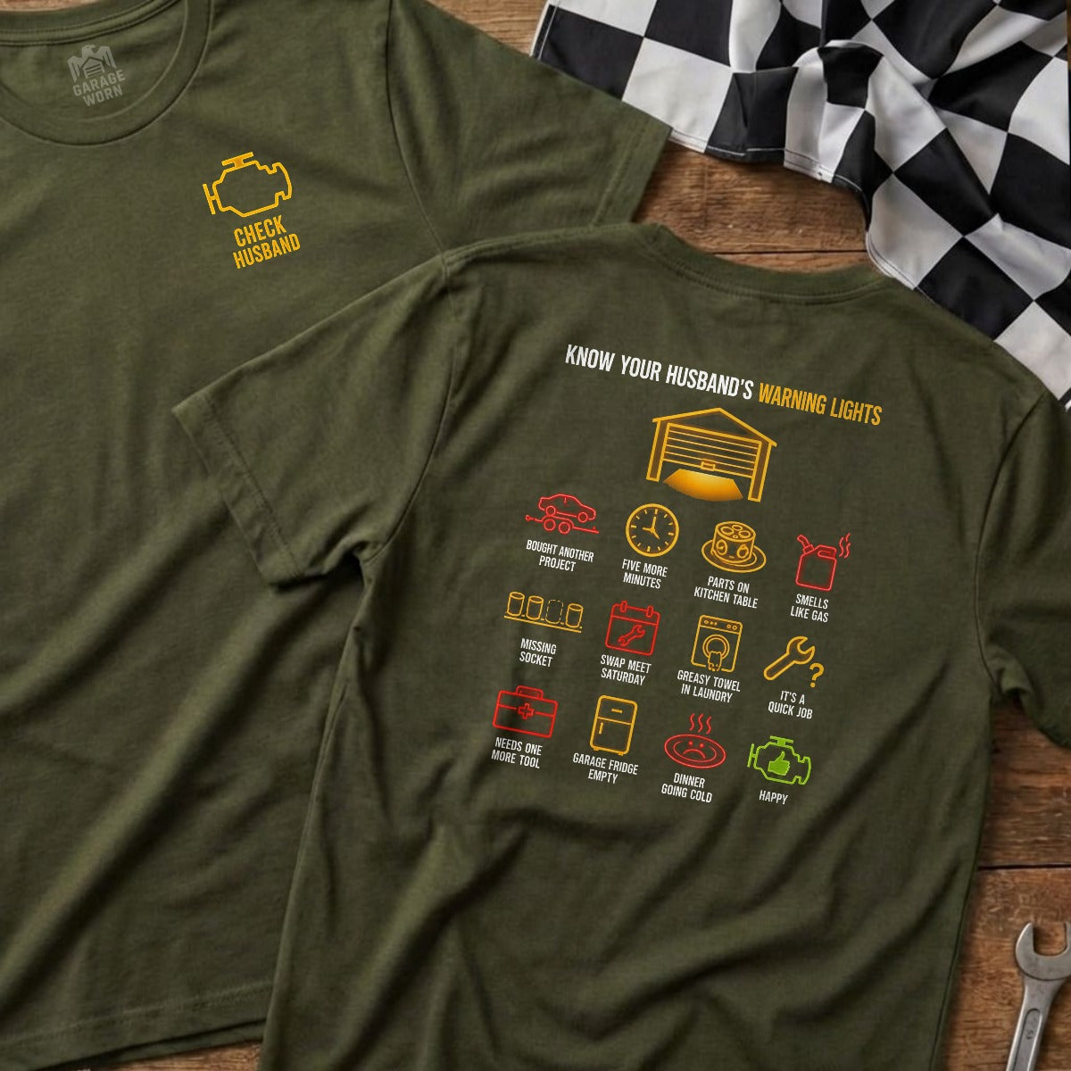 Military Green | Left Chest + Back (refreshed)