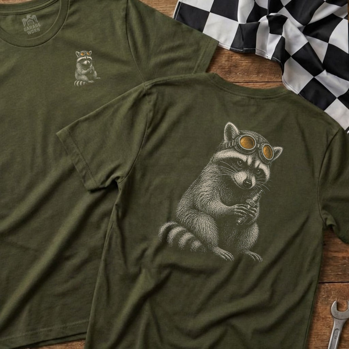 Military Green | Left Chest + Back (refreshed)
