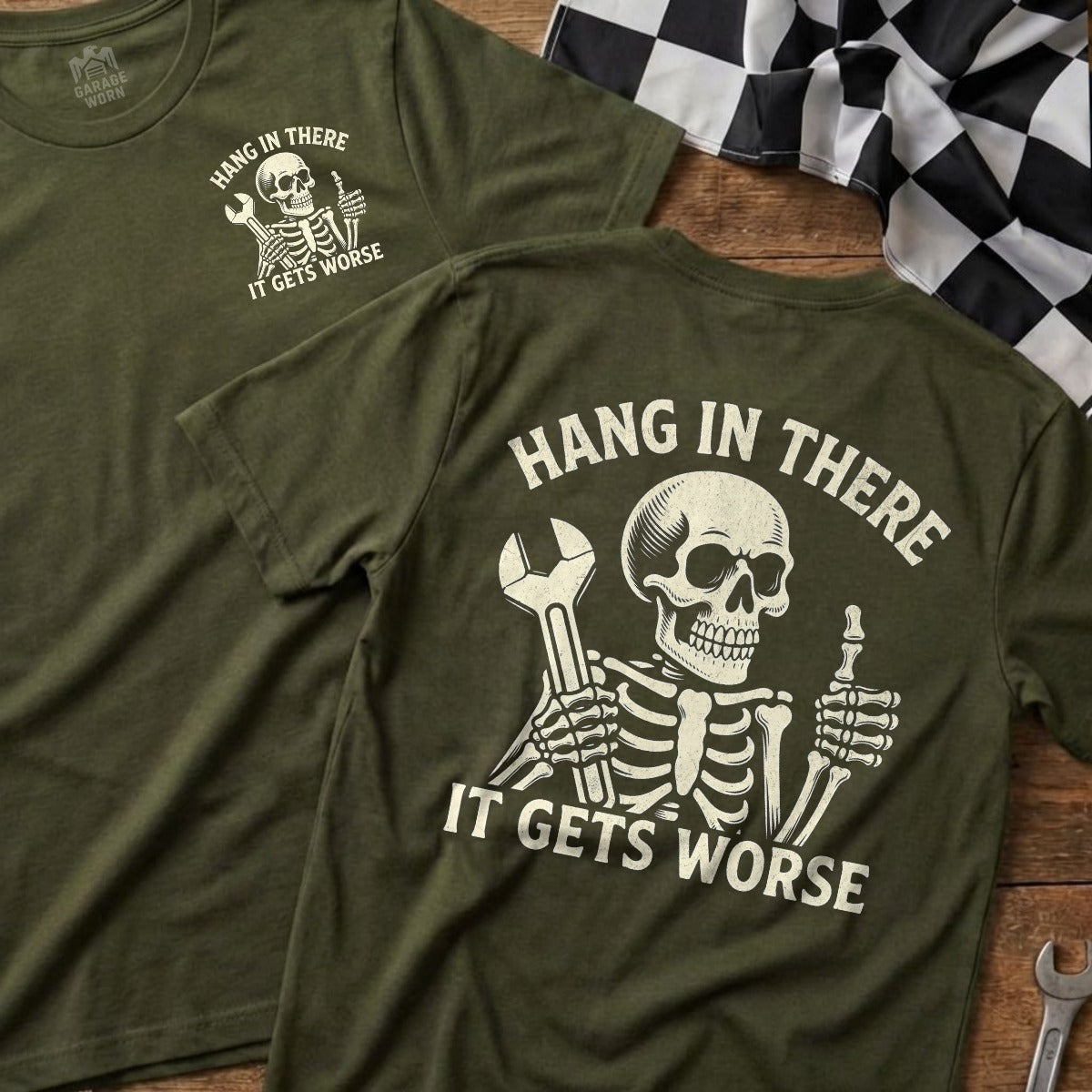 Military Green | Left Chest + Back (refreshed)