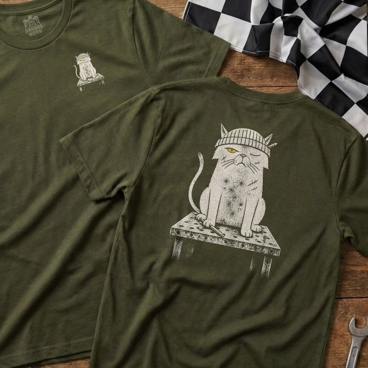 Military Green | Left Chest + Back (refreshed)