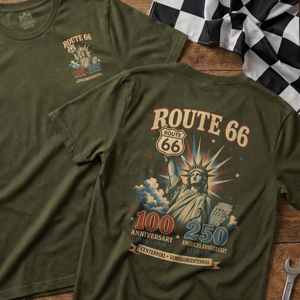 Military Green | Left Chest + Back (refreshed)