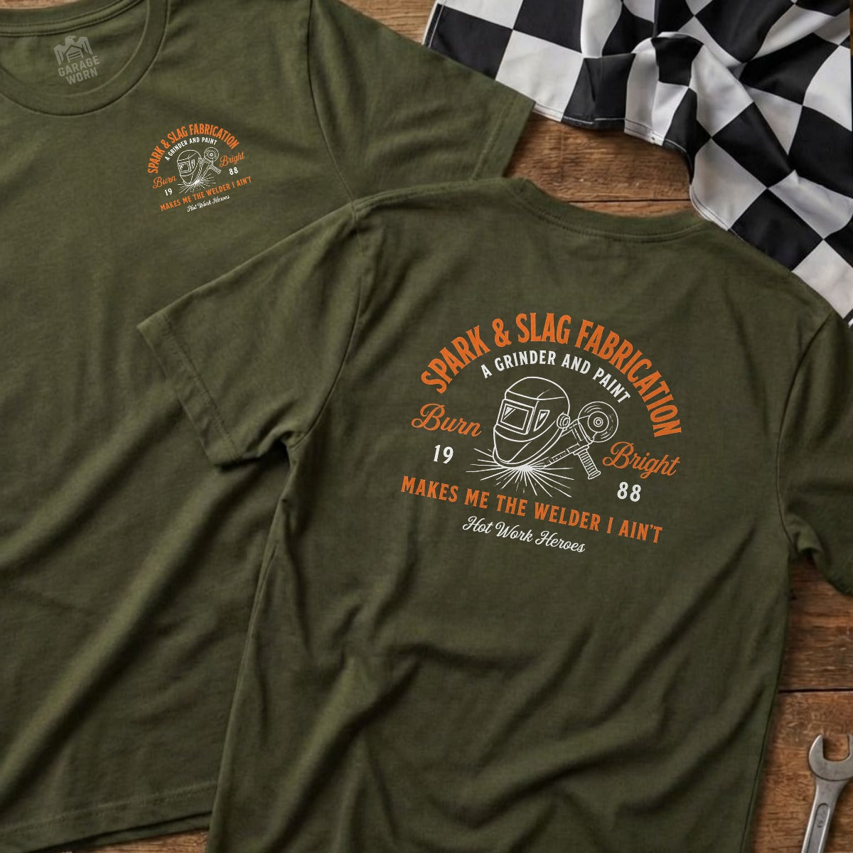 Military Green | Left Chest + Back (refreshed)