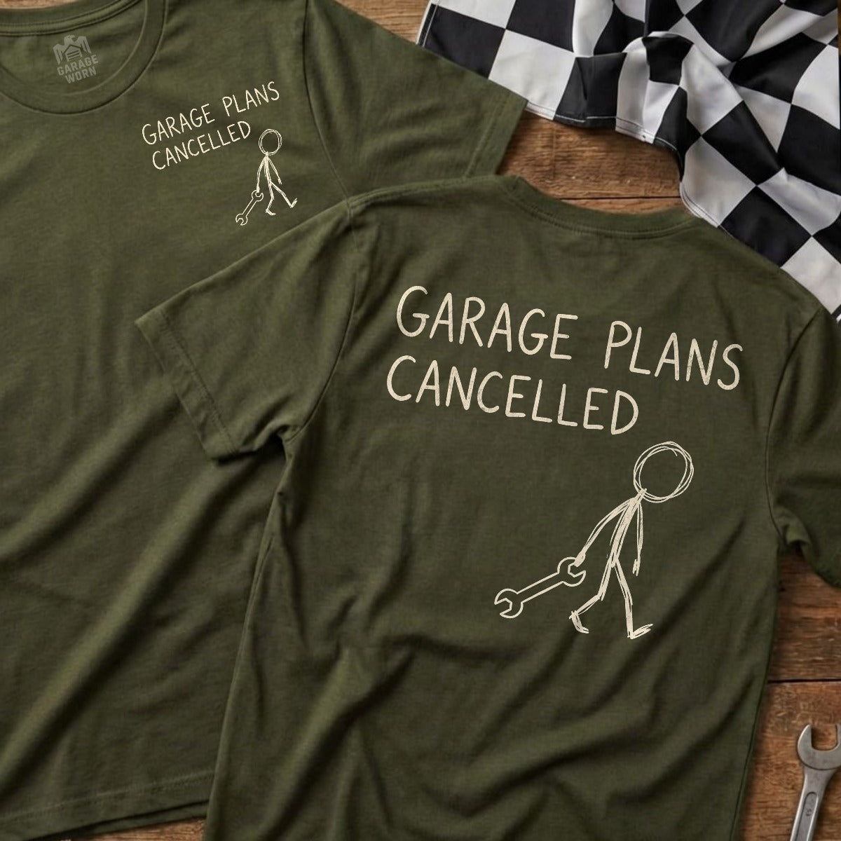 Military Green | Left Chest + Back (refreshed)