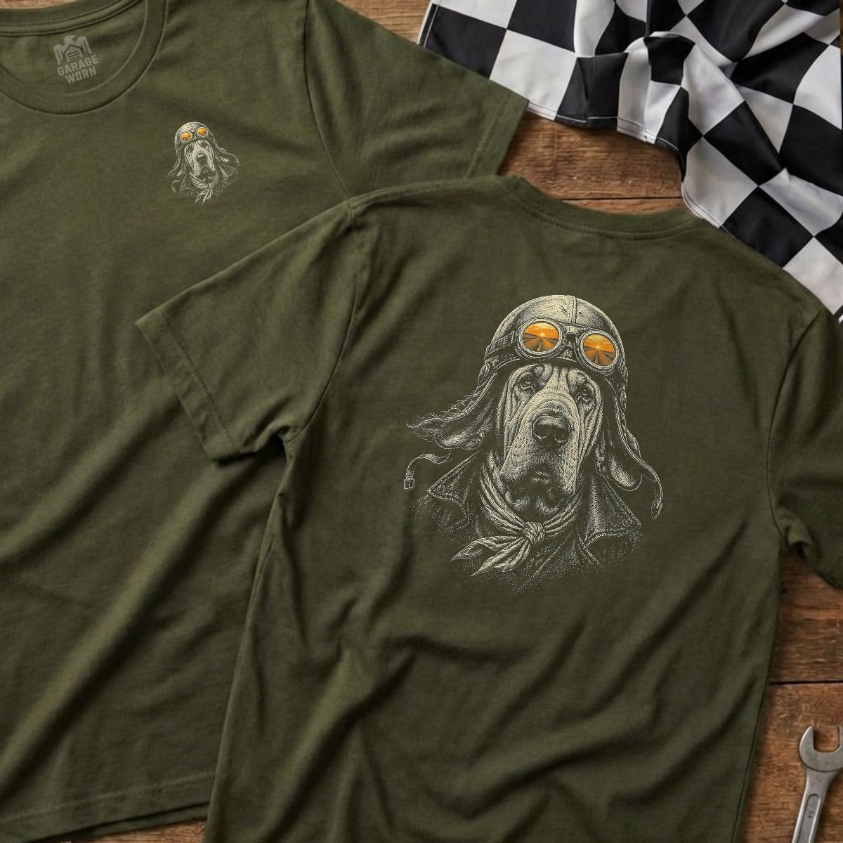 Military Green | Left Chest + Back (refreshed)