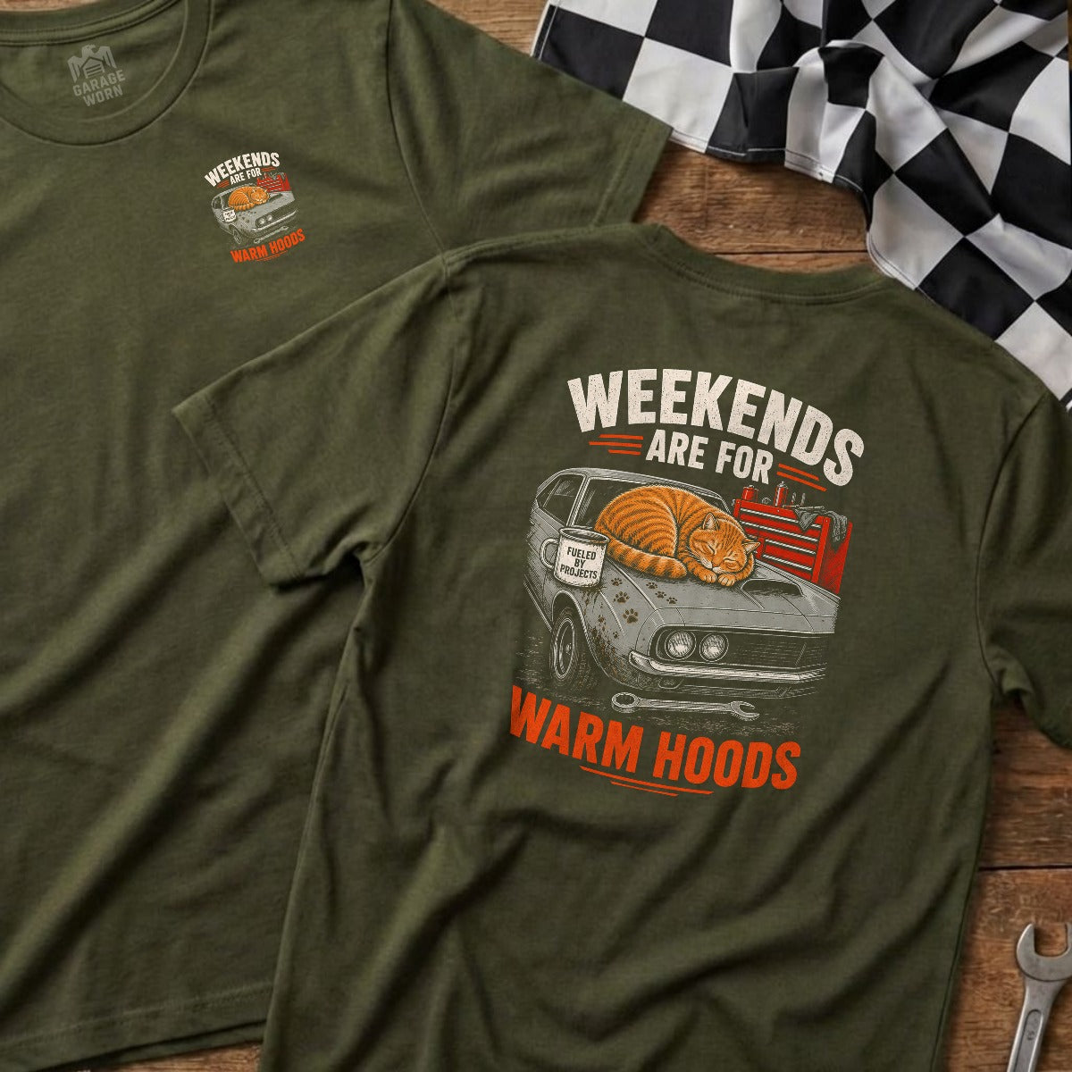 Military Green | Left Chest + Back (refreshed)