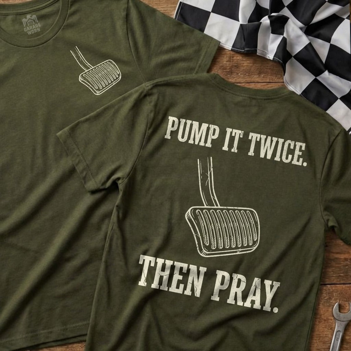 Military Green | Left Chest + Back (refreshed)