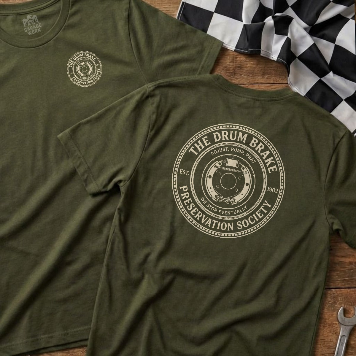 Military Green | Left Chest + Back (refreshed)