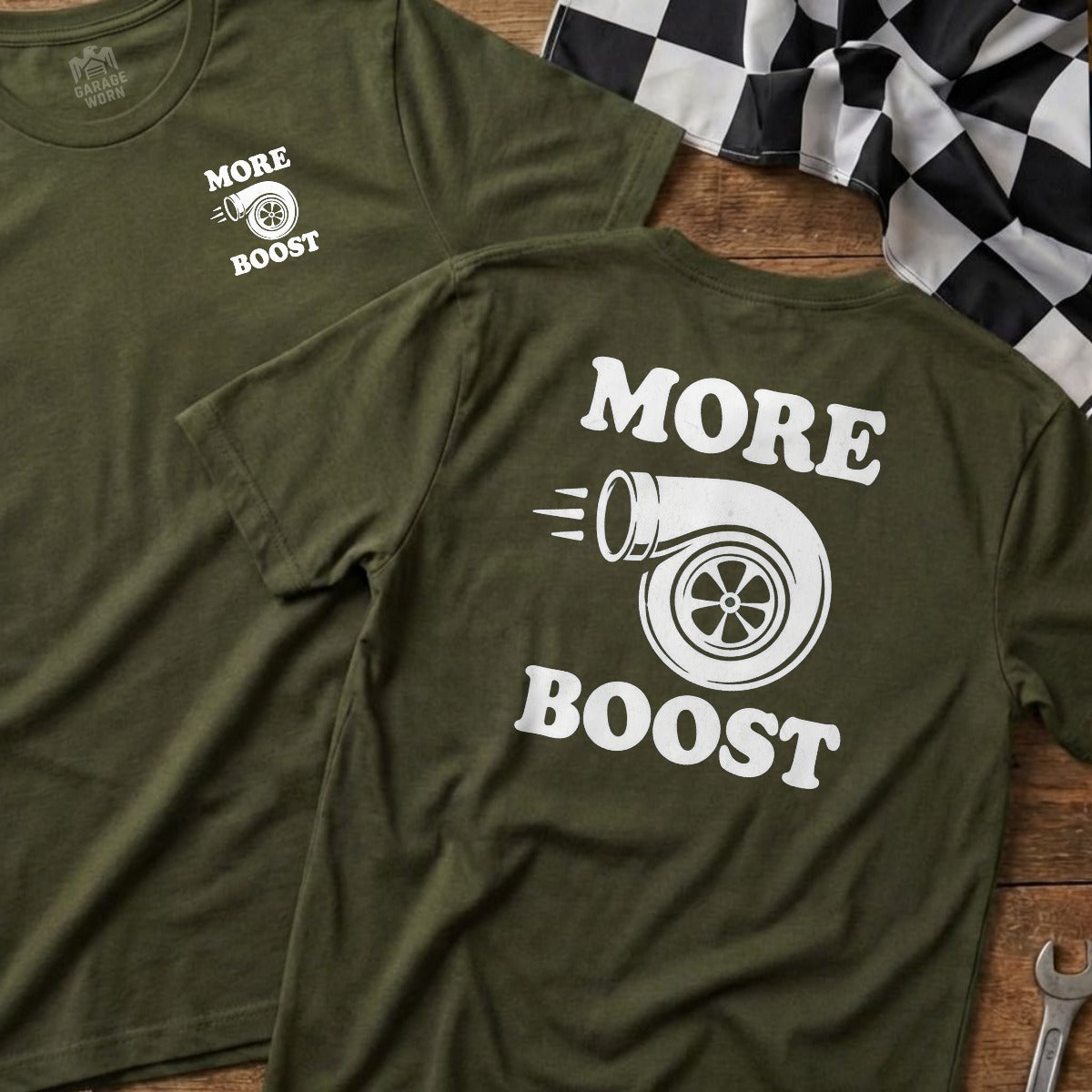 Military Green | Left Chest + Back (refreshed)