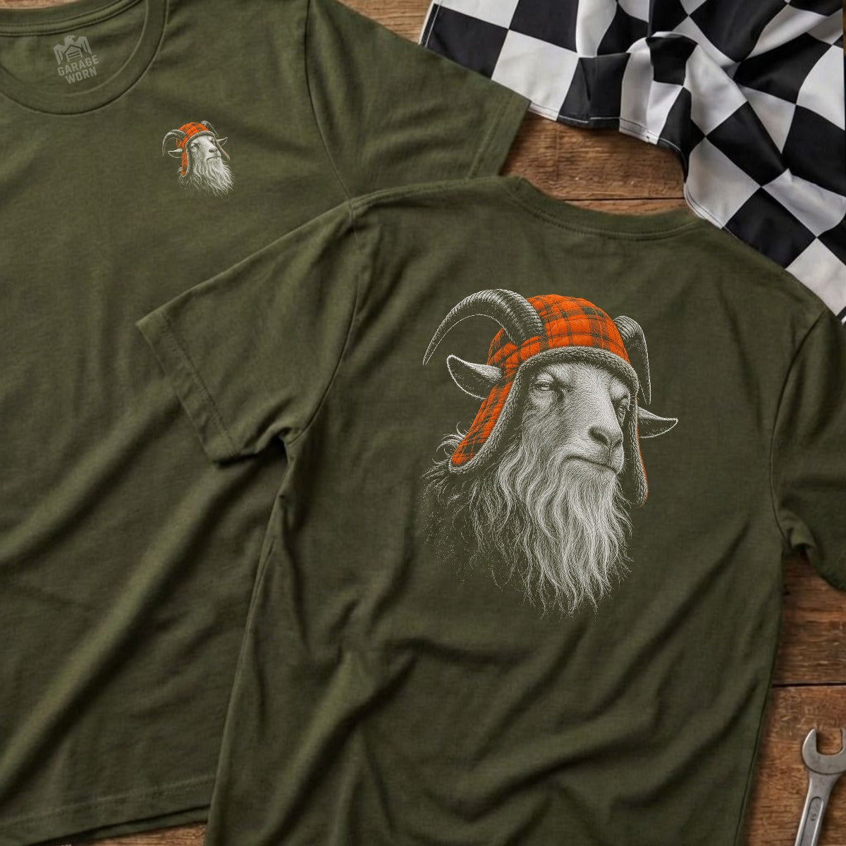 Military Green | Left Chest + Back (refreshed)