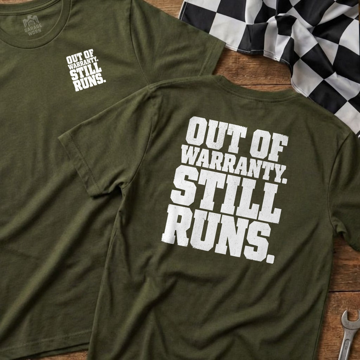 Military Green | Left Chest + Back (refreshed)
