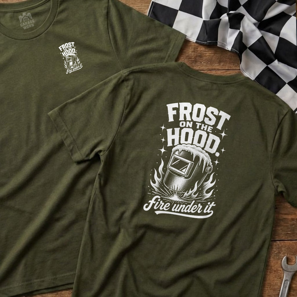 Military Green | Left Chest + Back (refreshed)