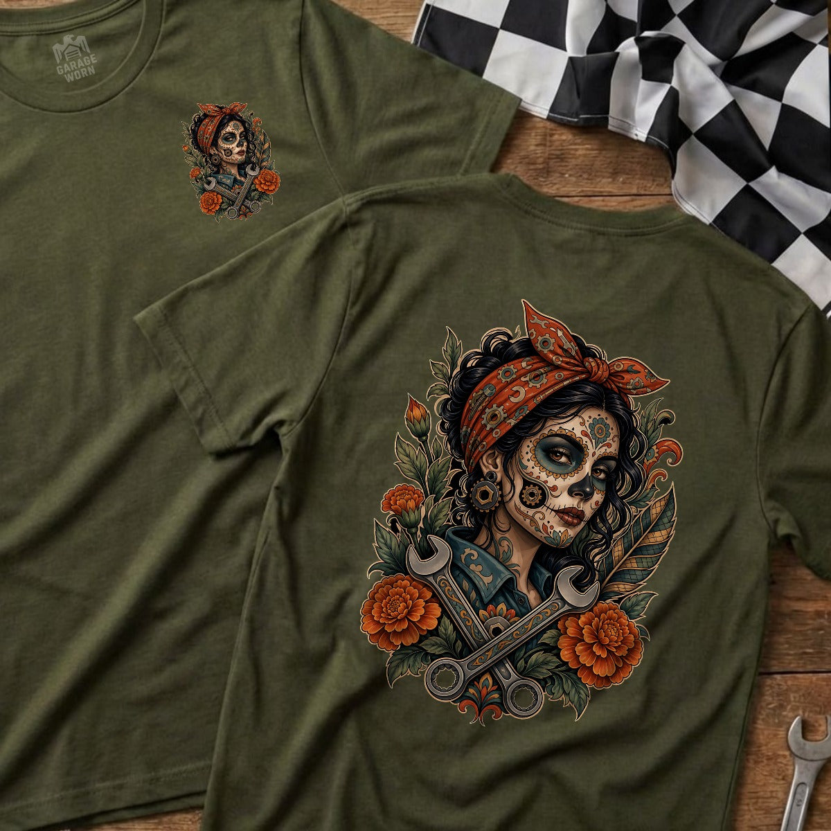 Military Green | Left Chest + Back (refreshed)