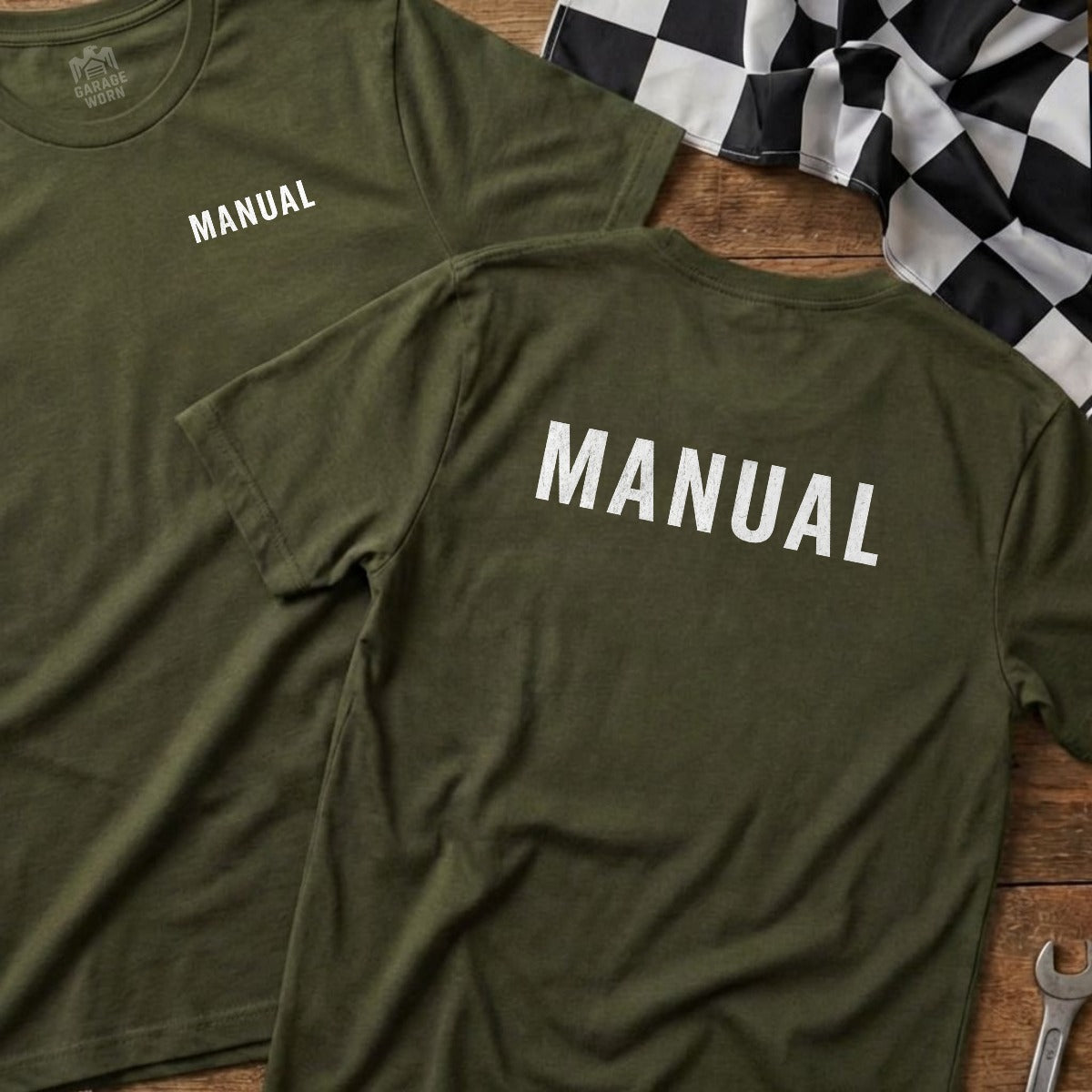Military Green | Left Chest + Back (refreshed)