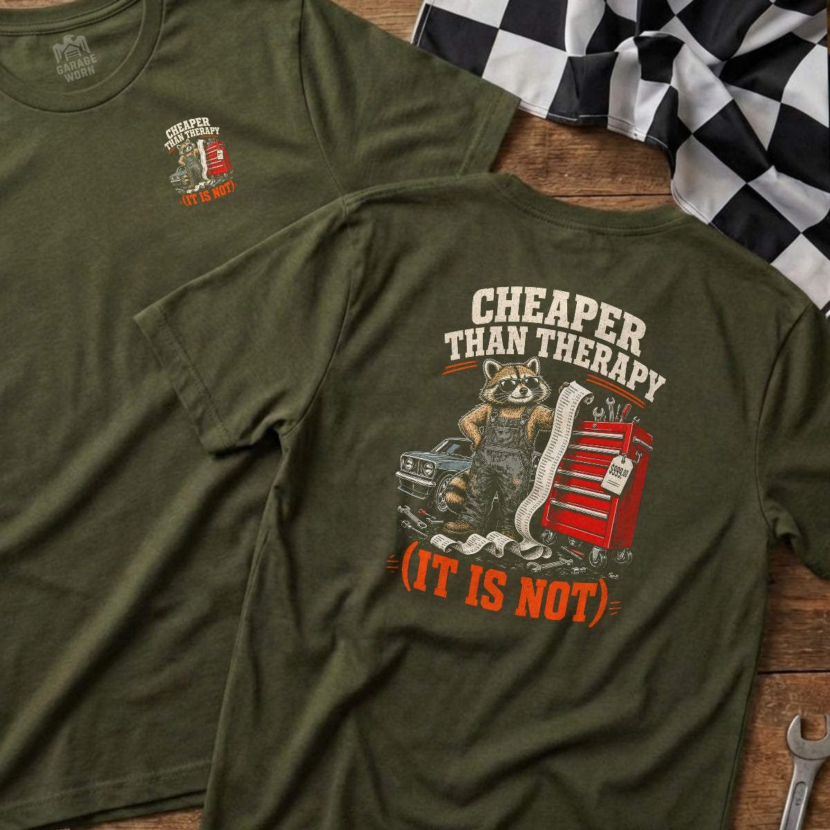 Military Green | Left Chest + Back (refreshed)