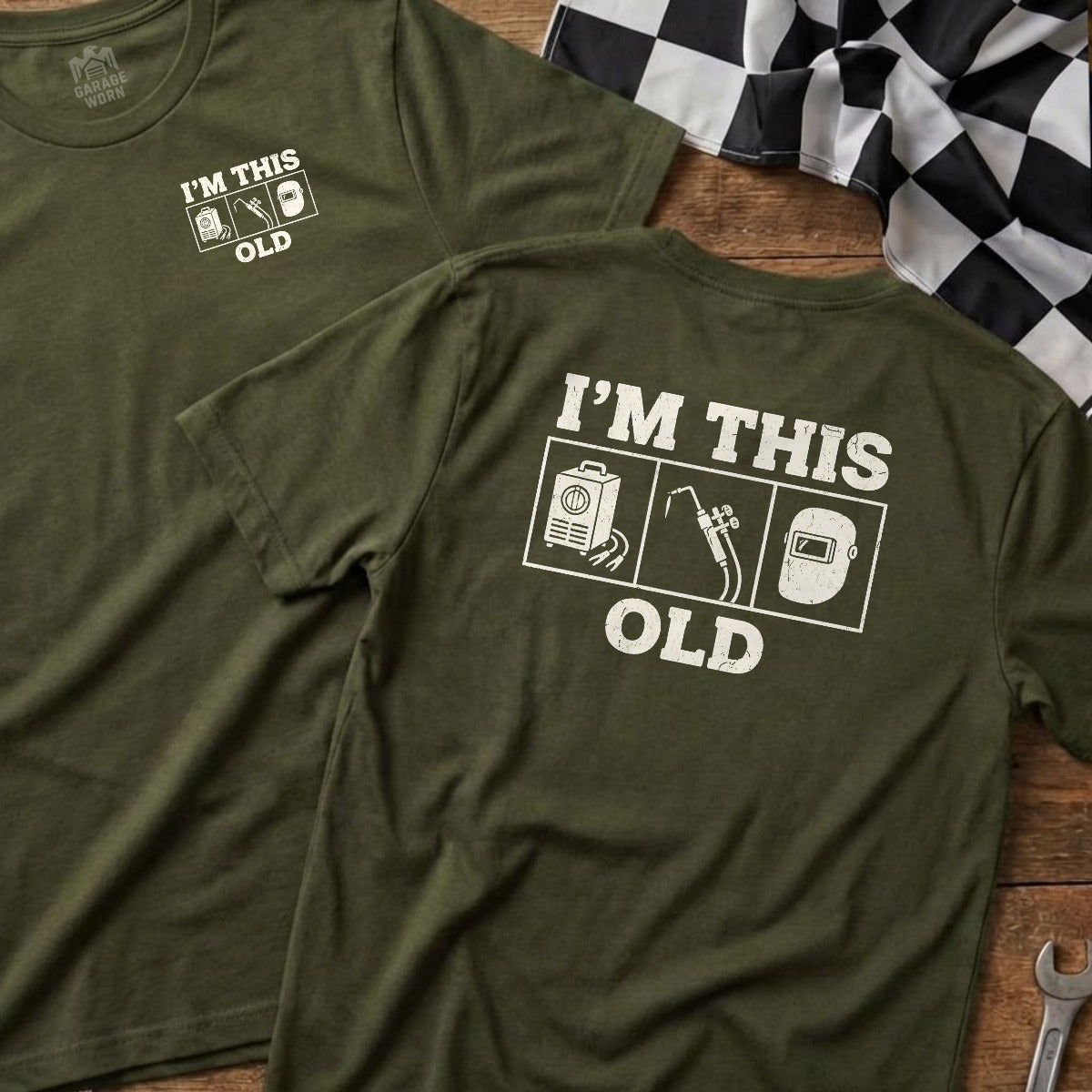 Military Green | Left Chest + Back (refreshed)